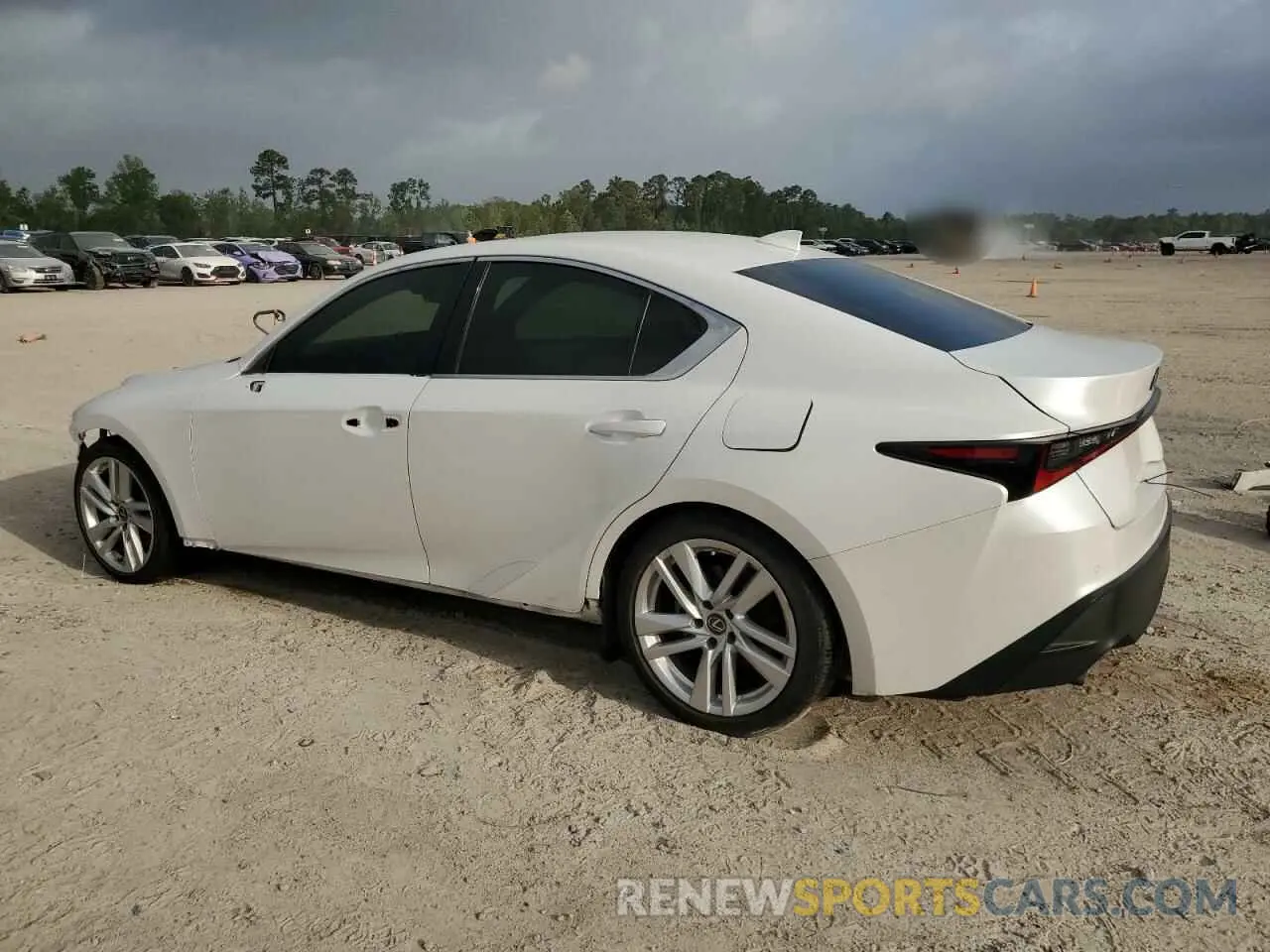 2 Фотография поврежденного автомобиля JTHCA1D28M5116162 LEXUS IS 2021