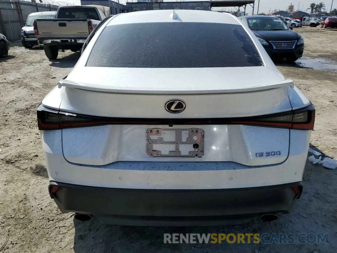6 Фотография поврежденного автомобиля JTHCA1D29M5115814 LEXUS IS 2021