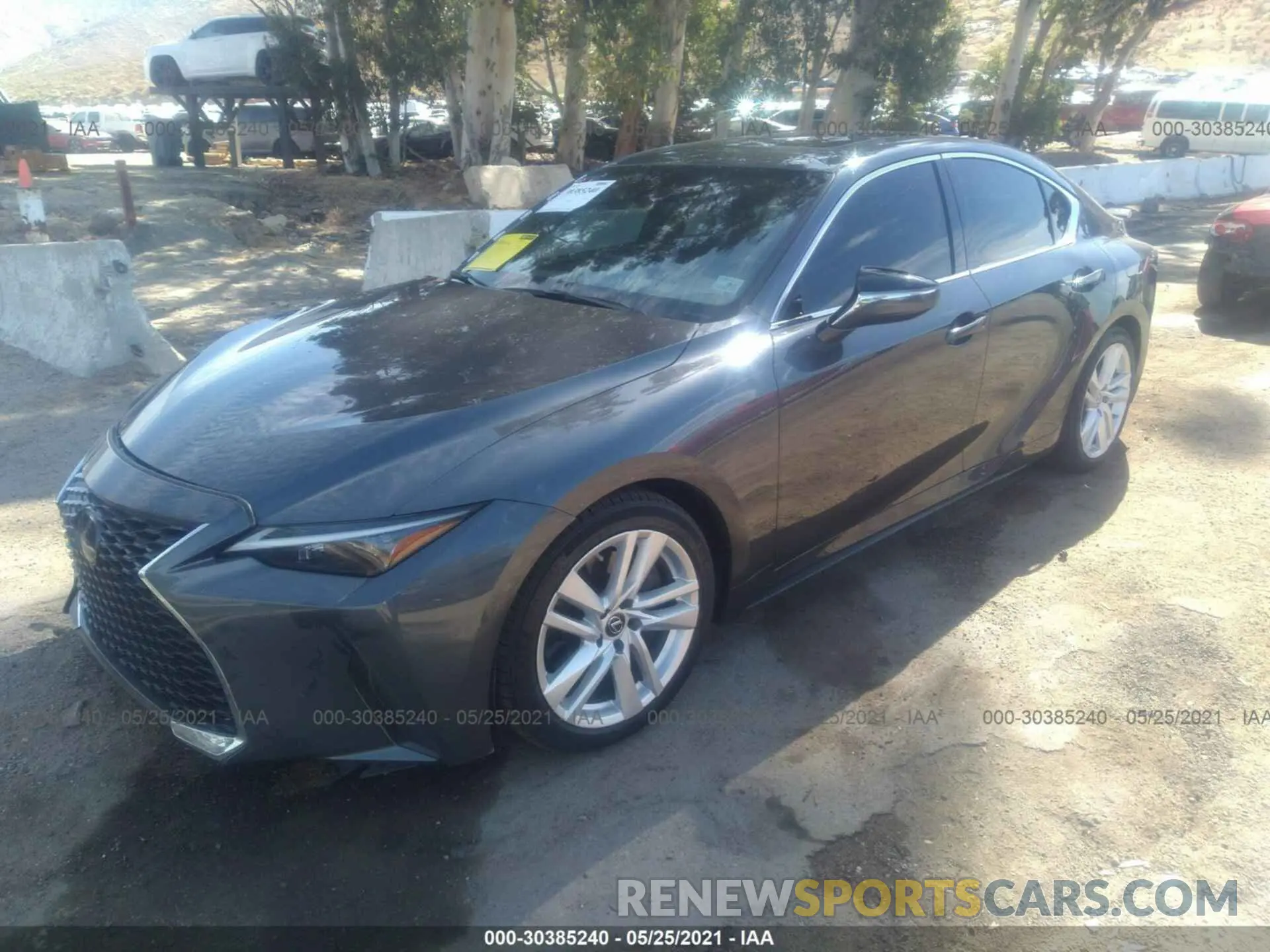 2 Photograph of a damaged car JTHCA1D2XM5109357 LEXUS IS 2021