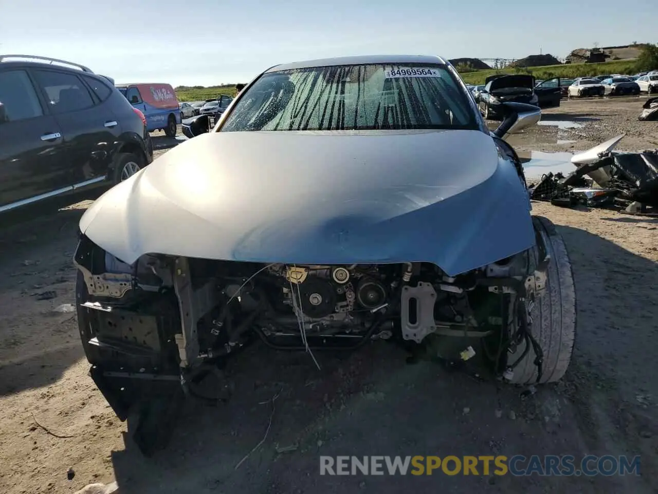 5 Photograph of a damaged car JTHCA1D2XM5115885 LEXUS IS 2021