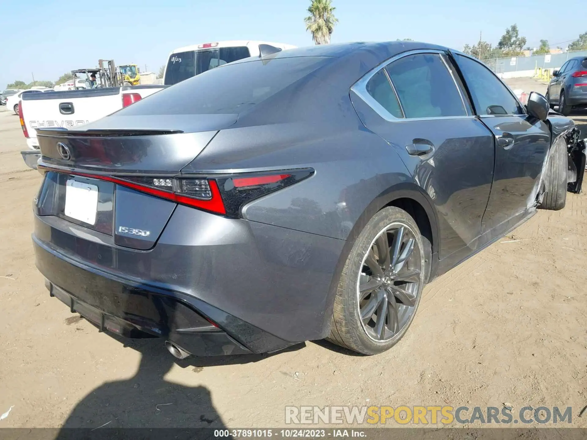 4 Photograph of a damaged car JTHGZ1B29M5046023 LEXUS IS 2021