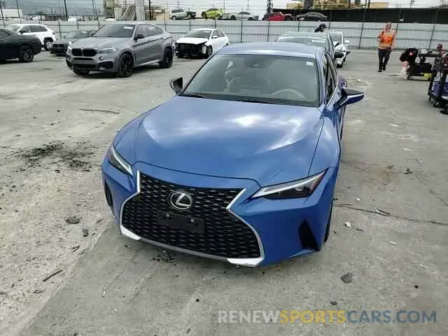 11 Фотография поврежденного автомобиля JTHAA1D26N5122731 LEXUS IS 2022