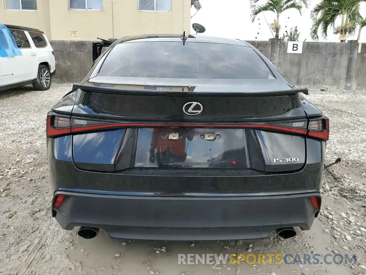 6 Photograph of a damaged car JTHAA1D2XN5118262 LEXUS IS 2022