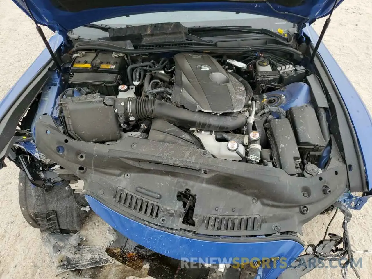 12 Photograph of a damaged car JTHDA1D20N5121281 LEXUS IS 2022