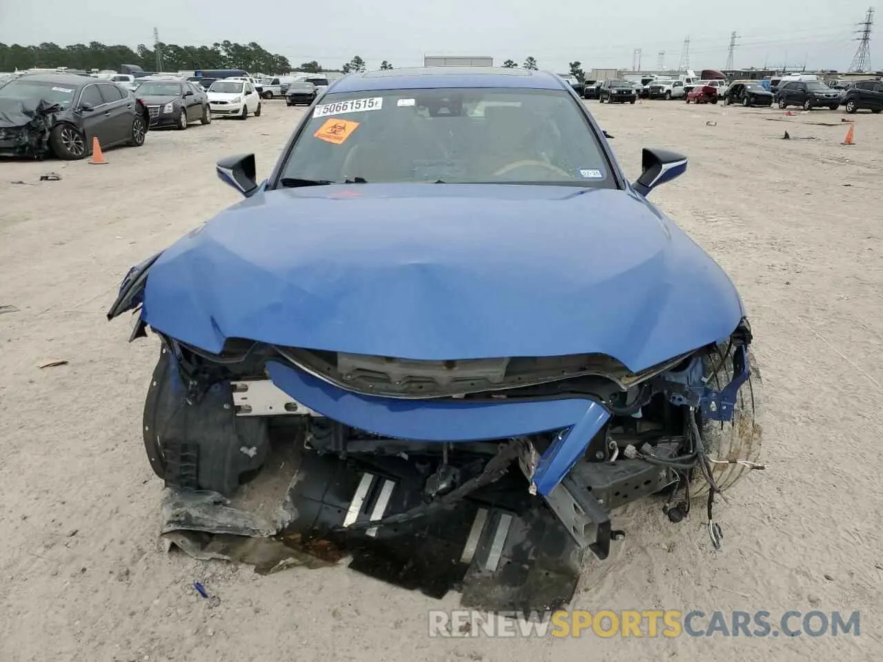 5 Photograph of a damaged car JTHDA1D20N5121281 LEXUS IS 2022