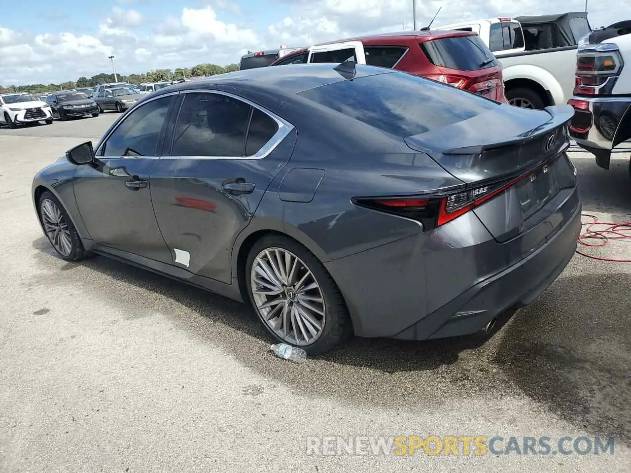 2 Photograph of a damaged car JTHDA1D28N5118158 LEXUS IS 2022