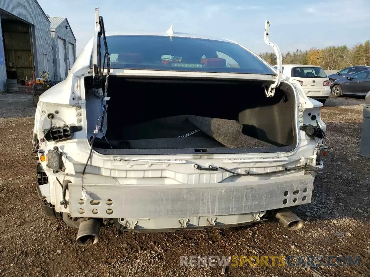 6 Photograph of a damaged car JTHG81F27N5049467 LEXUS IS 2022