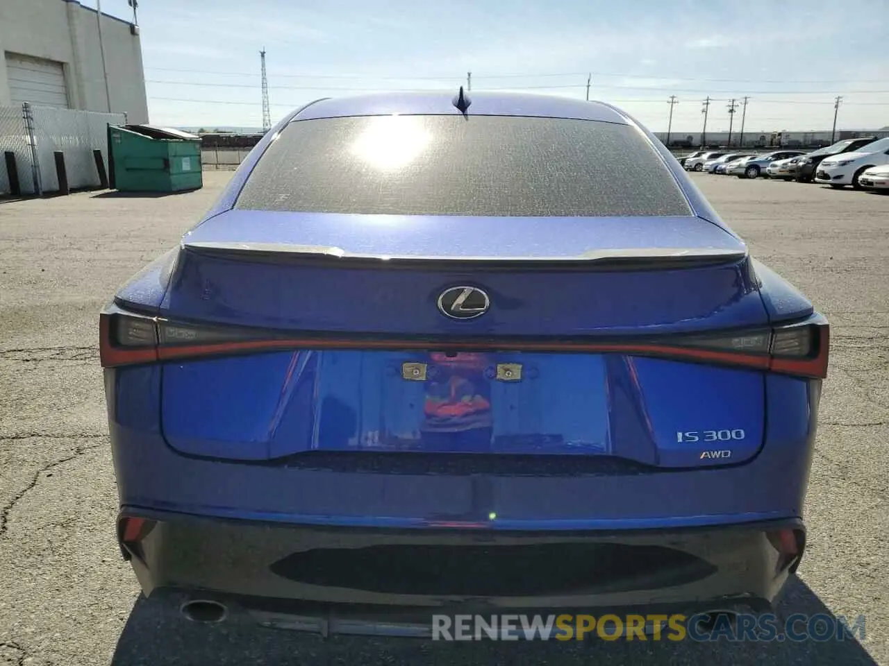 6 Фотография поврежденного автомобиля JTHG81F28N5048165 LEXUS IS 2022