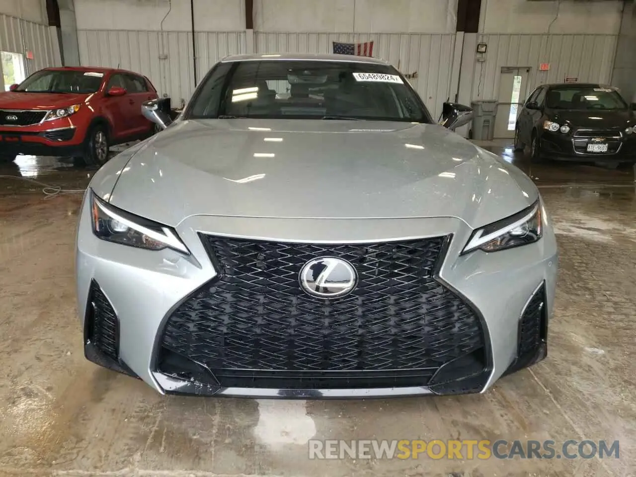 5 Фотография поврежденного автомобиля JTHGZ1B28N5049237 LEXUS IS 2022