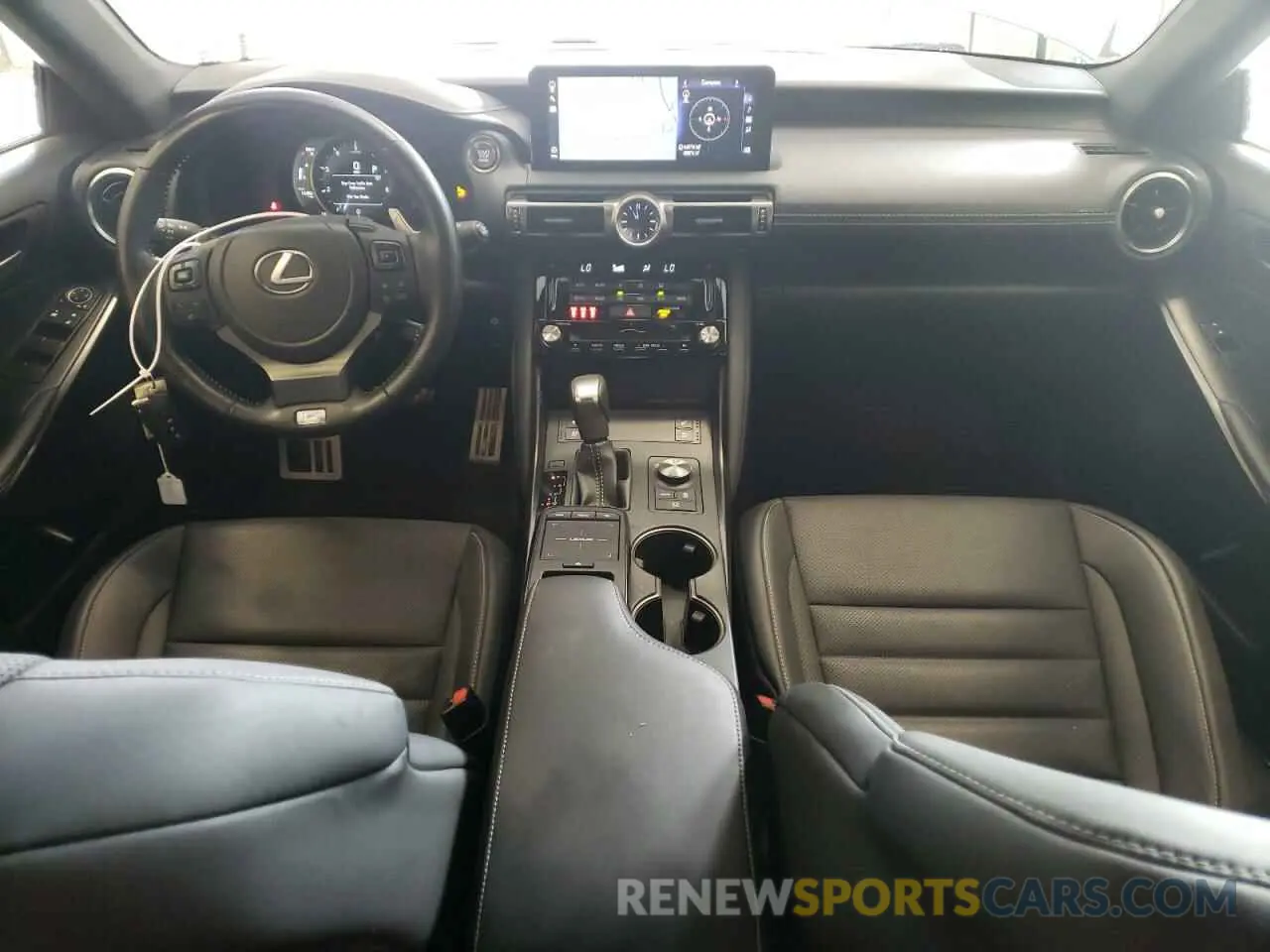 8 Фотография поврежденного автомобиля JTHGZ1B28N5049237 LEXUS IS 2022