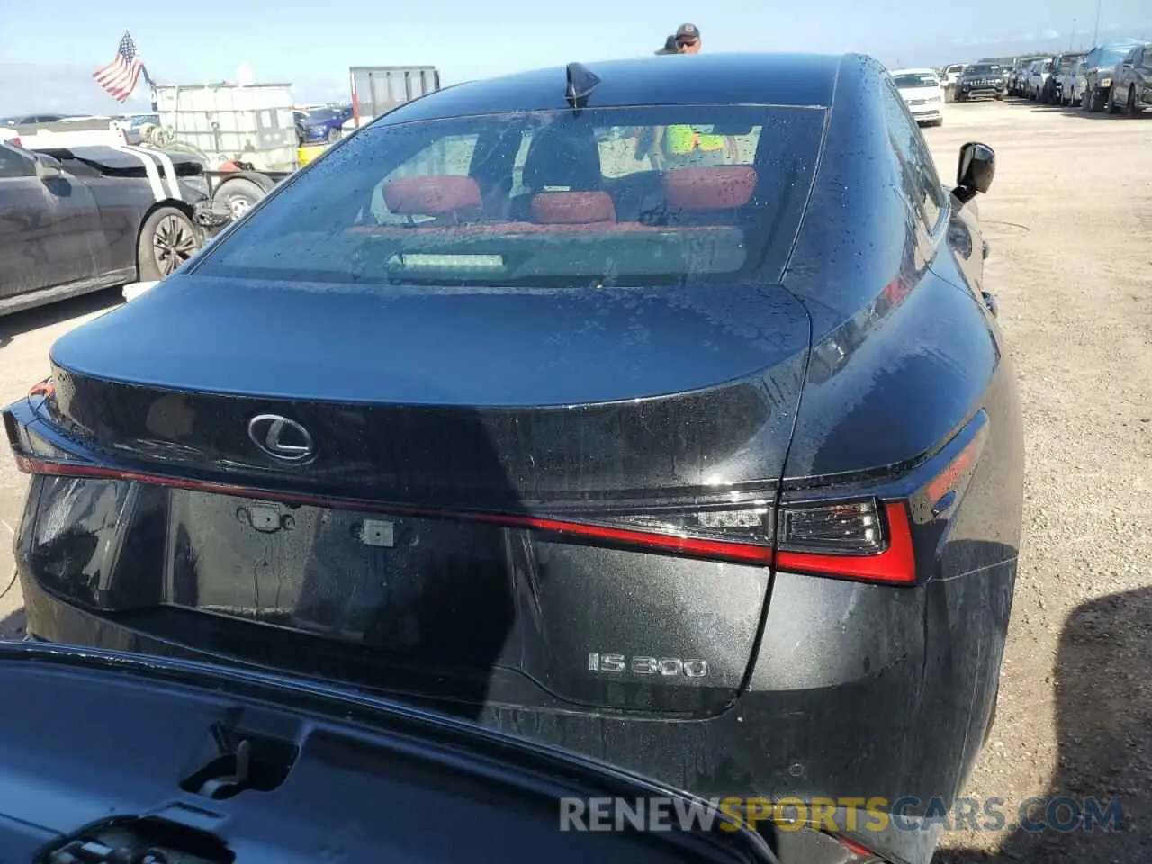 6 Photograph of a damaged car JTHCA1D21P5124608 LEXUS IS 2023