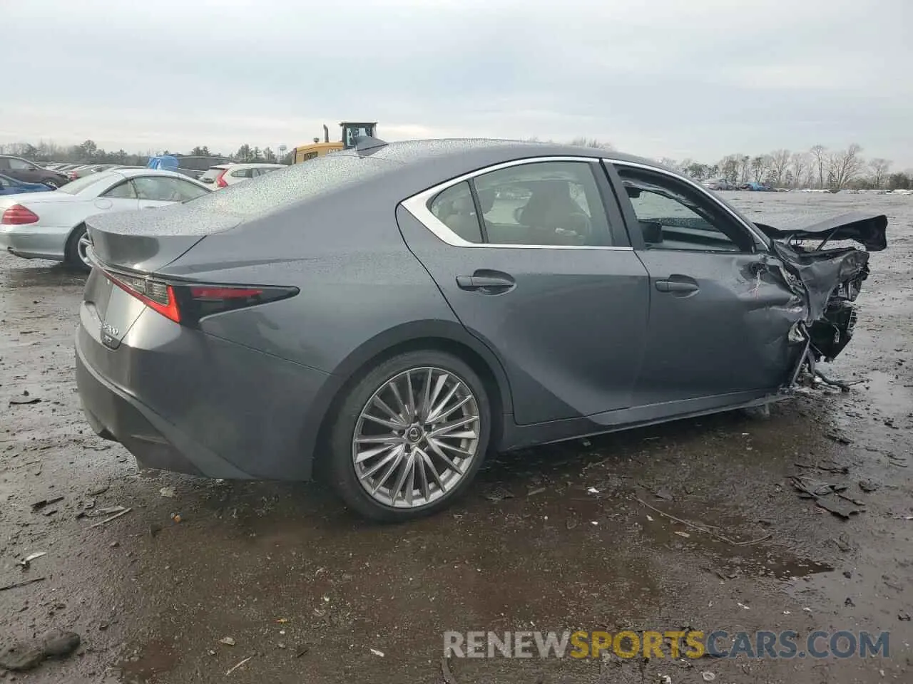 3 Photograph of a damaged car JTHD81F21P5050569 LEXUS IS 2023