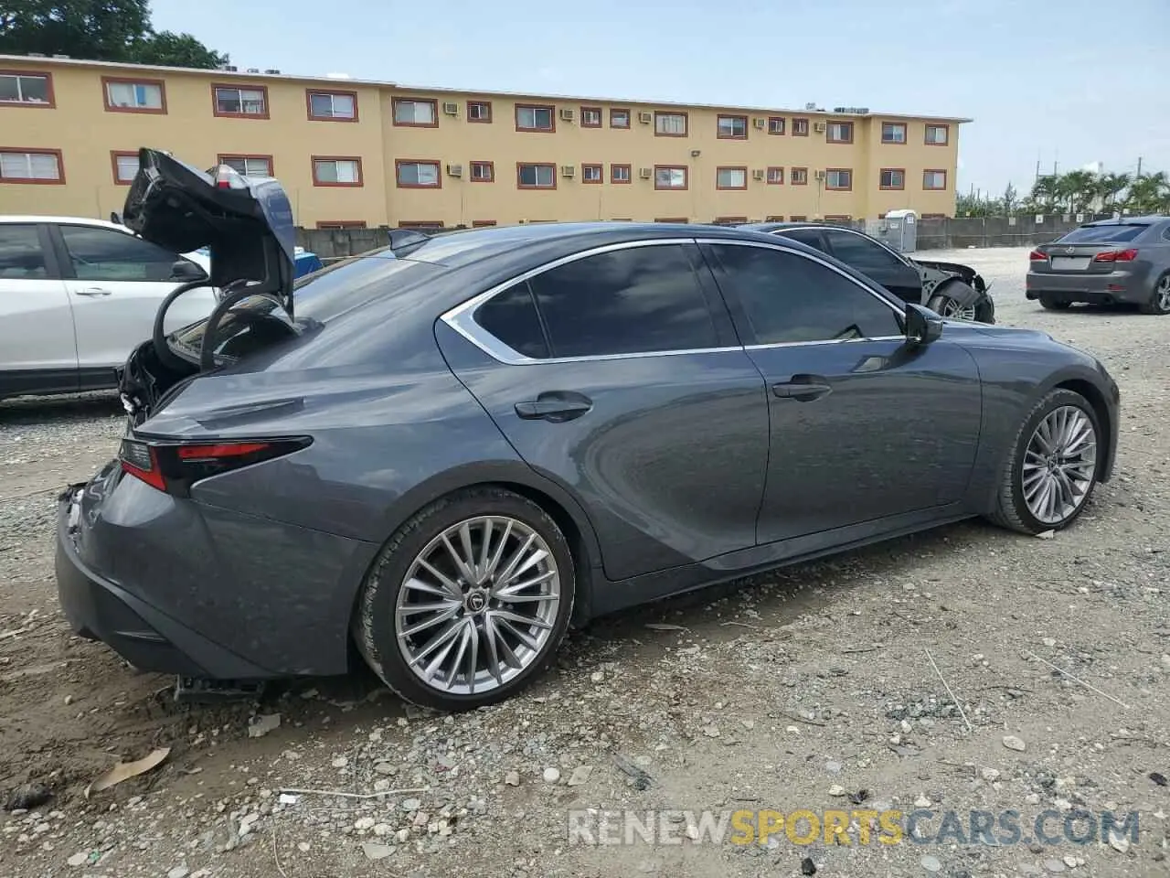 3 Photograph of a damaged car JTHDA1D28P5128529 LEXUS IS 2023