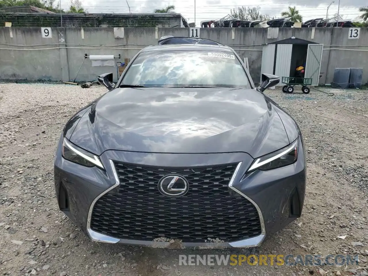 5 Photograph of a damaged car JTHDA1D28P5128529 LEXUS IS 2023