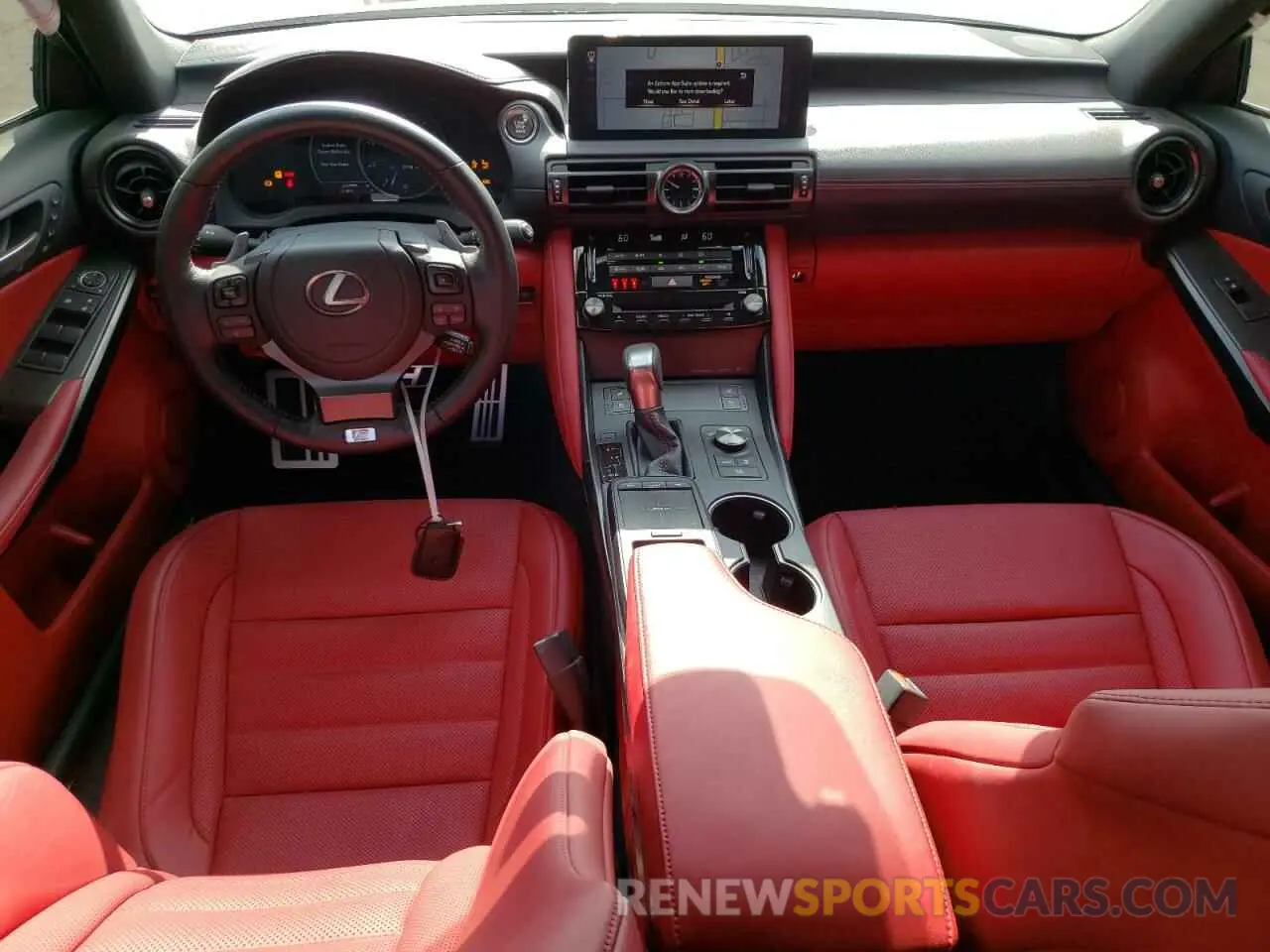 8 Фотография поврежденного автомобиля JTHGZ1B23P5060648 LEXUS IS 2023
