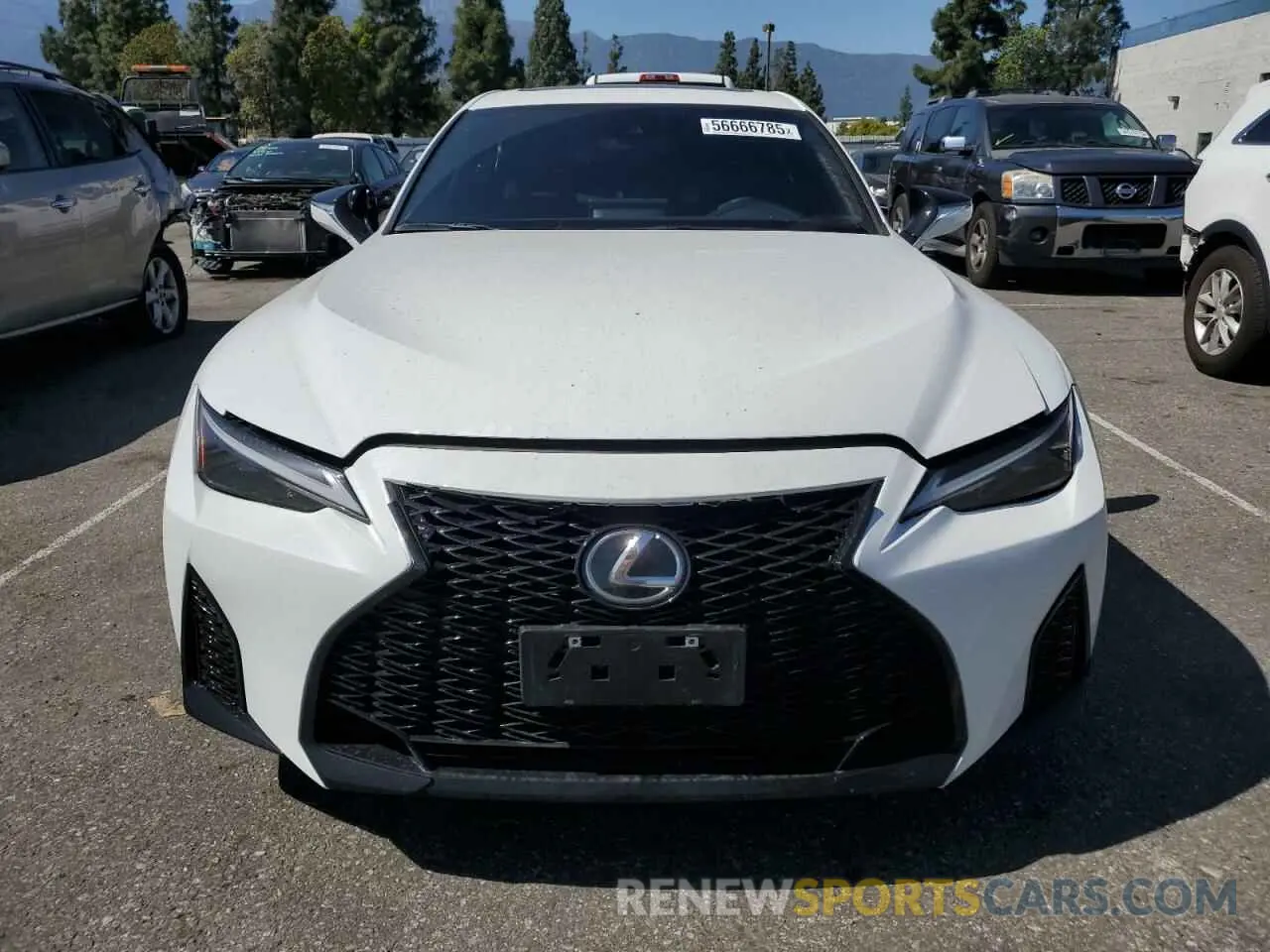 5 Фотография поврежденного автомобиля JTHB81F24R5054433 LEXUS IS 2024