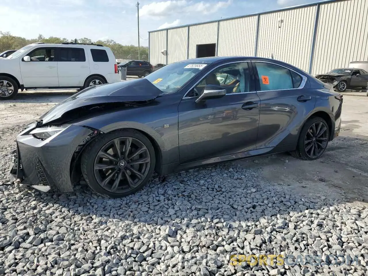 1 Фотография поврежденного автомобиля JTHBA1D2XR5131457 LEXUS IS 2024