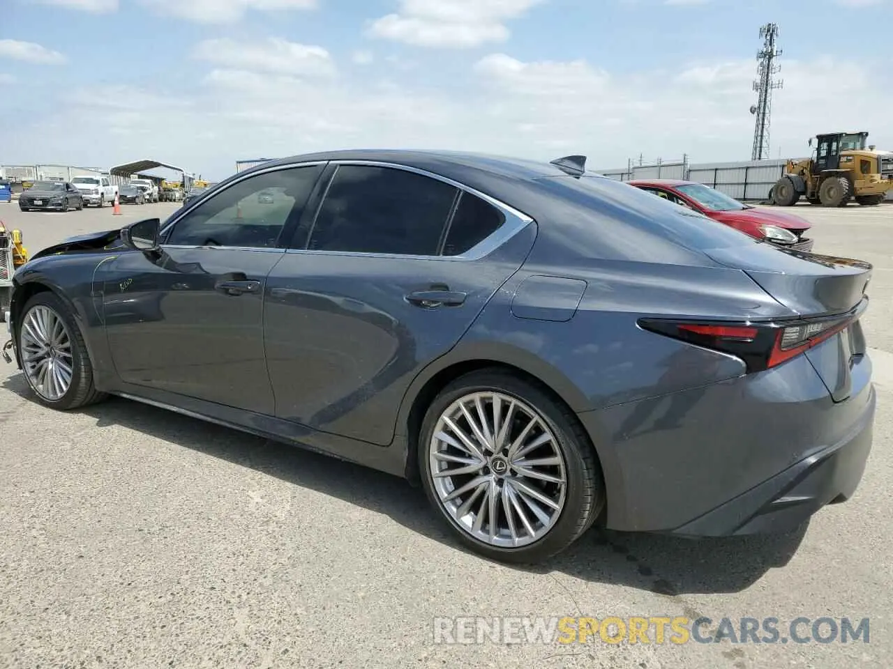 2 Photograph of a damaged car JTHDA1D20R5129189 LEXUS IS 2024