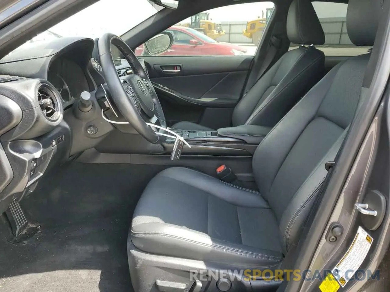 7 Photograph of a damaged car JTHDA1D20R5129189 LEXUS IS 2024