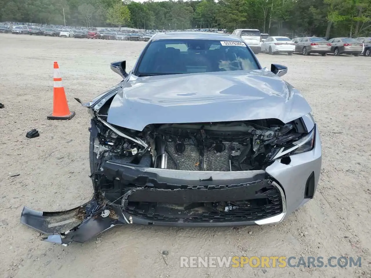 5 Photograph of a damaged car JTHDA1D26R5131903 LEXUS IS 2024