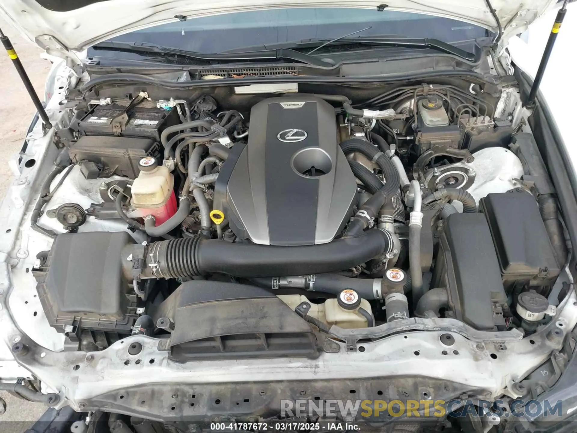 10 Photograph of a damaged car JTHBA1D20K5085529 LEXUS IS 300 2019
