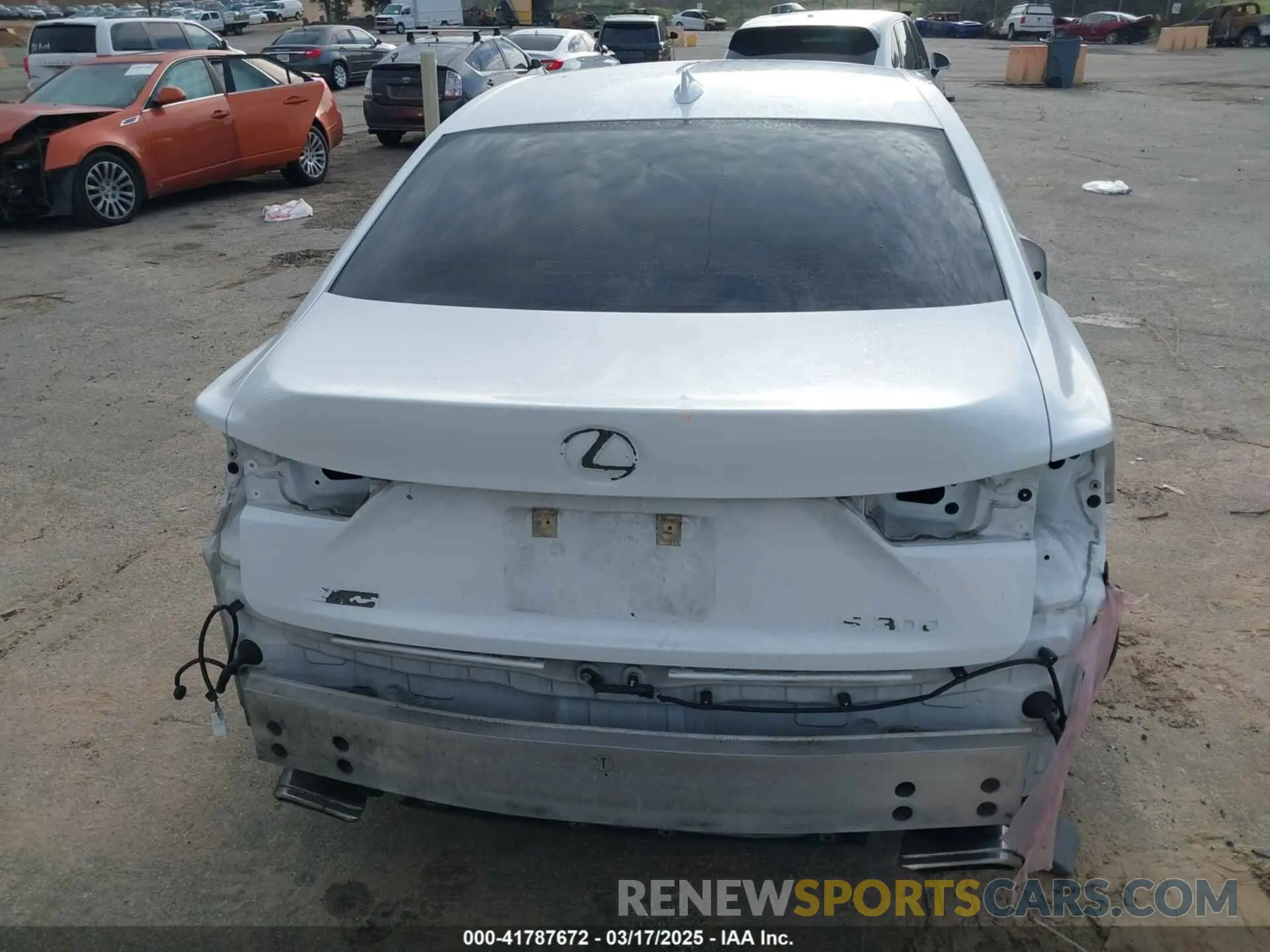 17 Photograph of a damaged car JTHBA1D20K5085529 LEXUS IS 300 2019