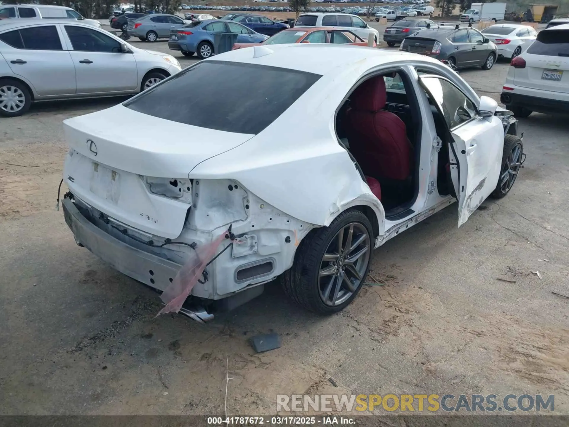 4 Photograph of a damaged car JTHBA1D20K5085529 LEXUS IS 300 2019