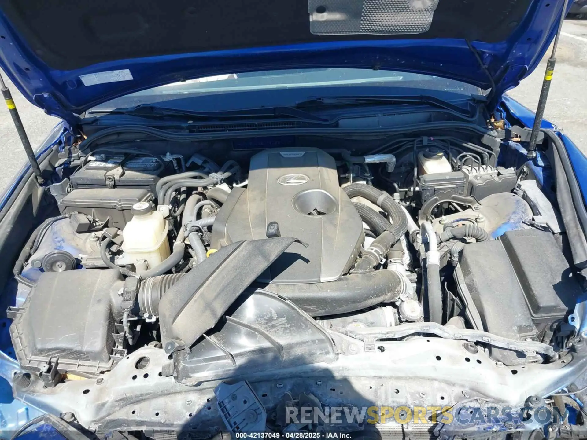 10 Photograph of a damaged car JTHBA1D20K5092111 LEXUS IS 300 2019