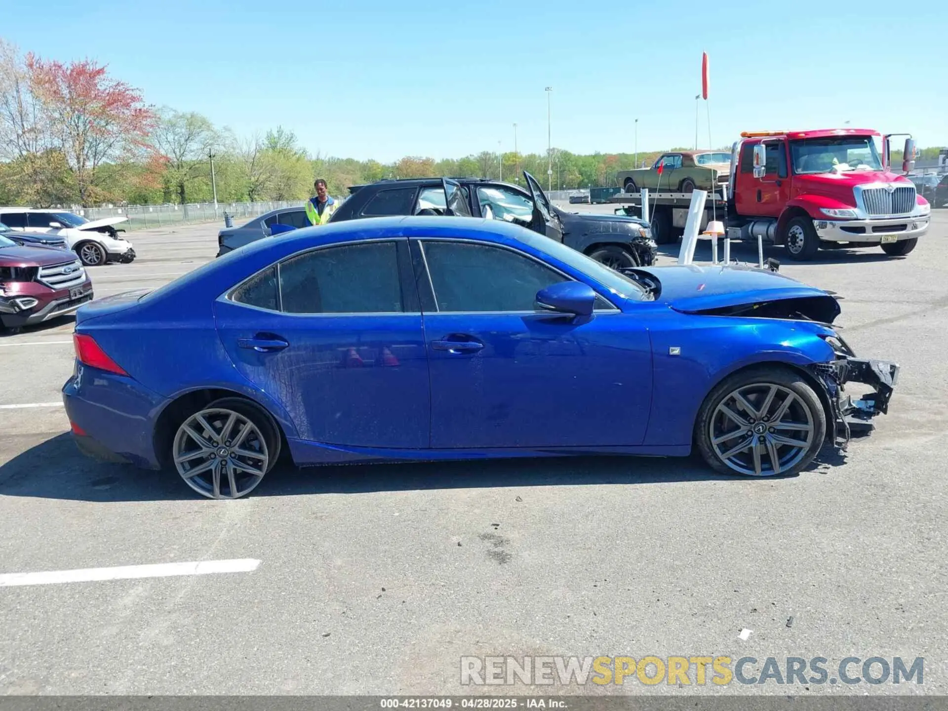 13 Photograph of a damaged car JTHBA1D20K5092111 LEXUS IS 300 2019