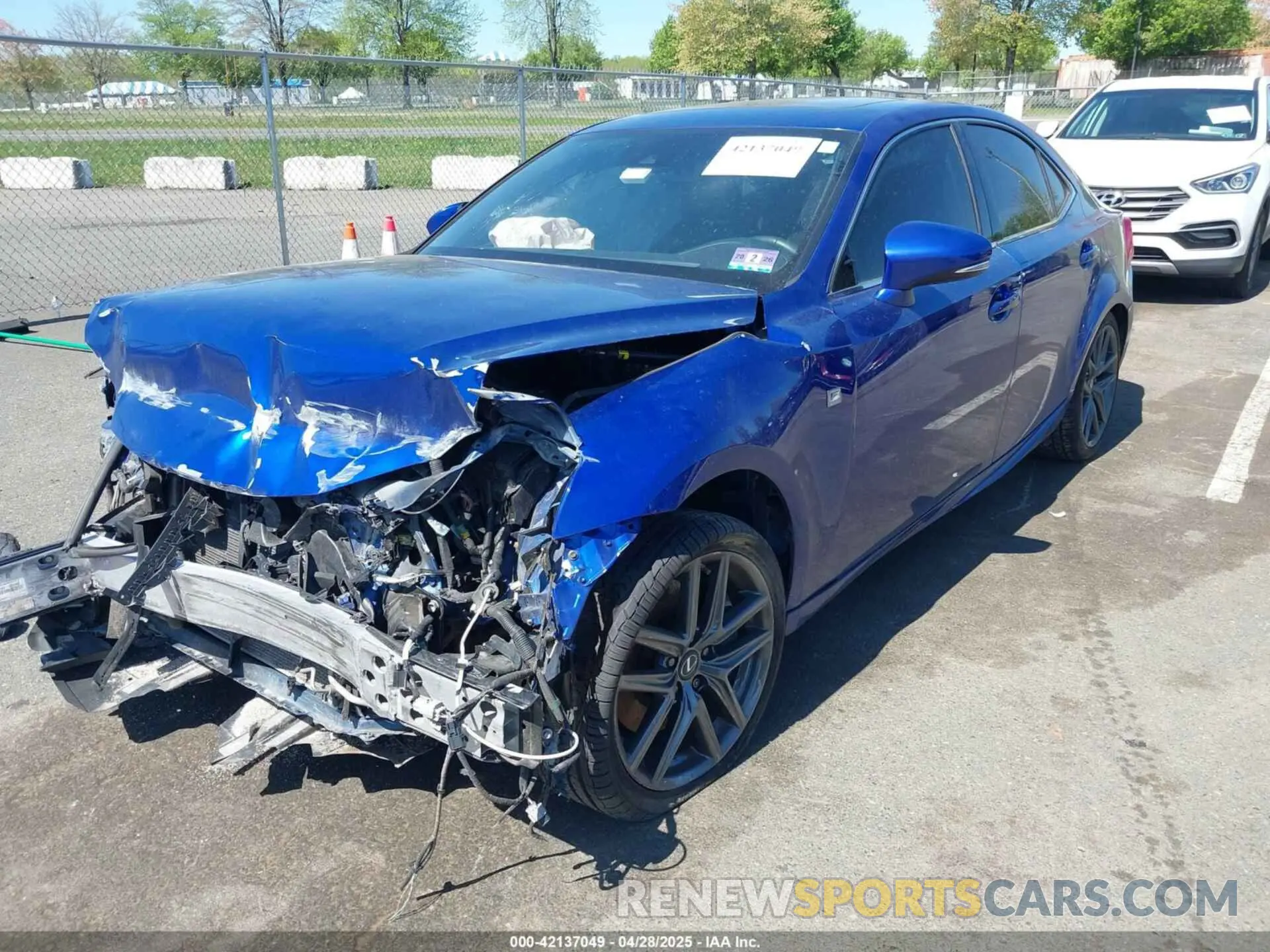 2 Photograph of a damaged car JTHBA1D20K5092111 LEXUS IS 300 2019
