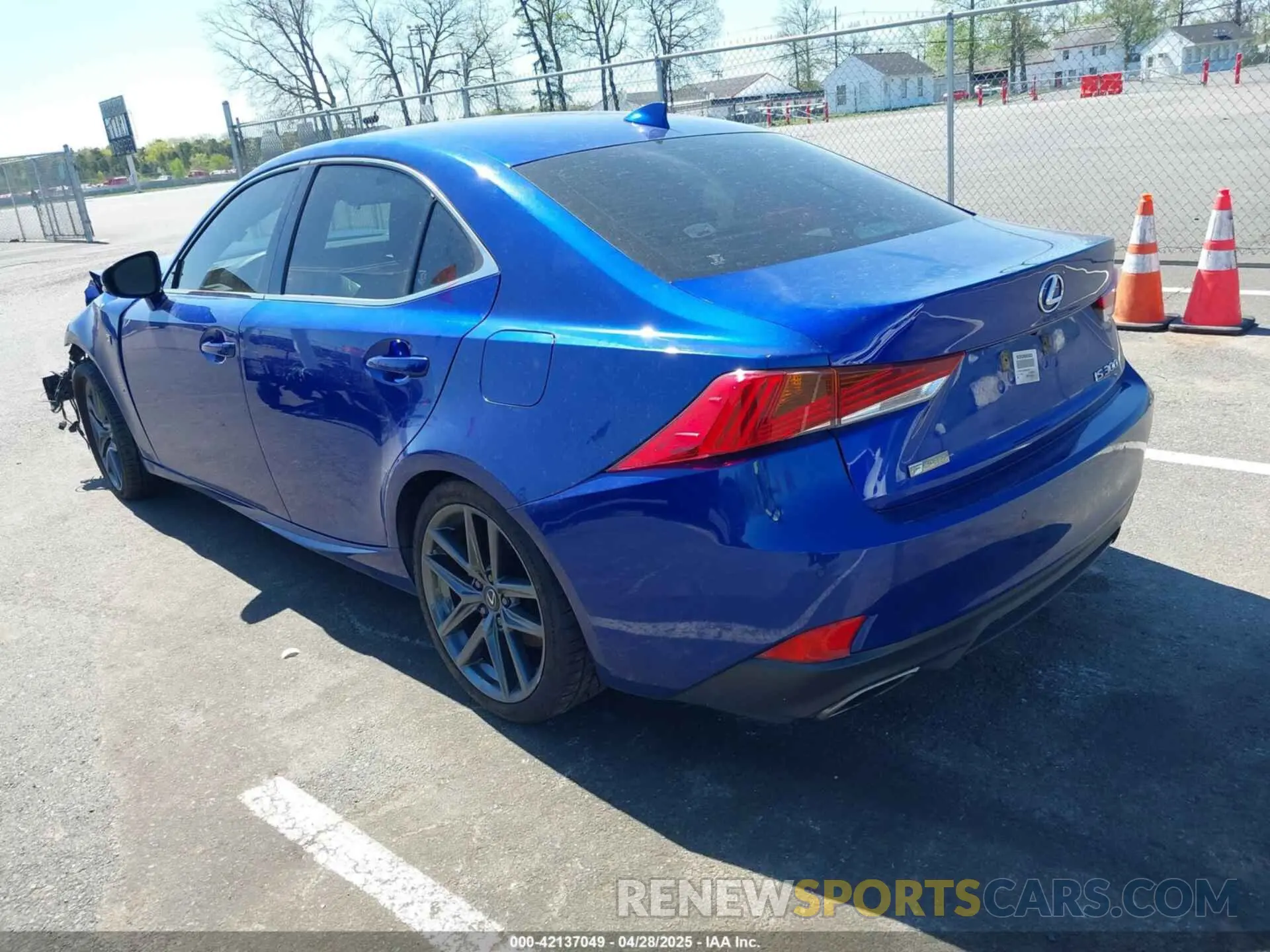 3 Photograph of a damaged car JTHBA1D20K5092111 LEXUS IS 300 2019