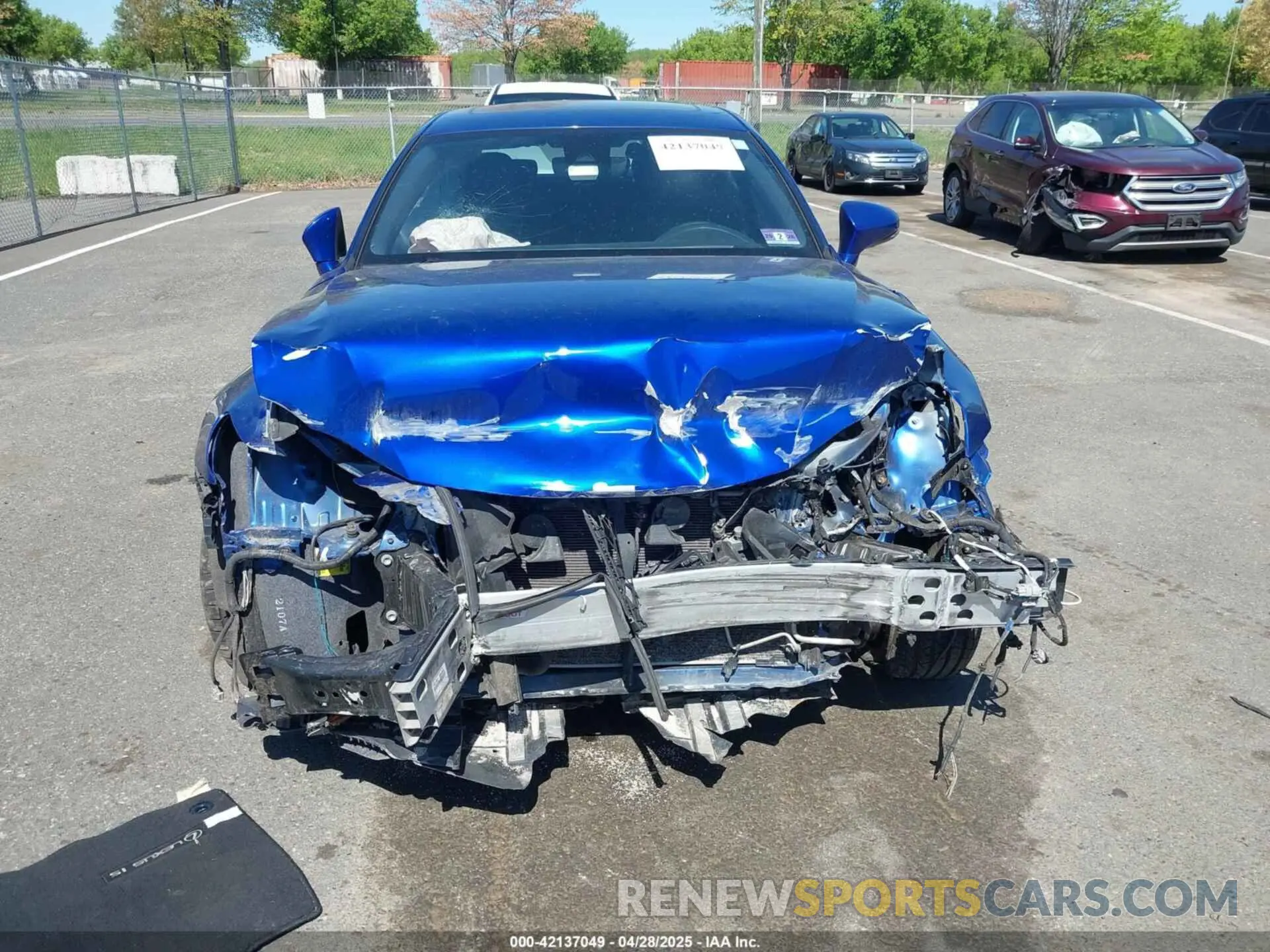 6 Photograph of a damaged car JTHBA1D20K5092111 LEXUS IS 300 2019