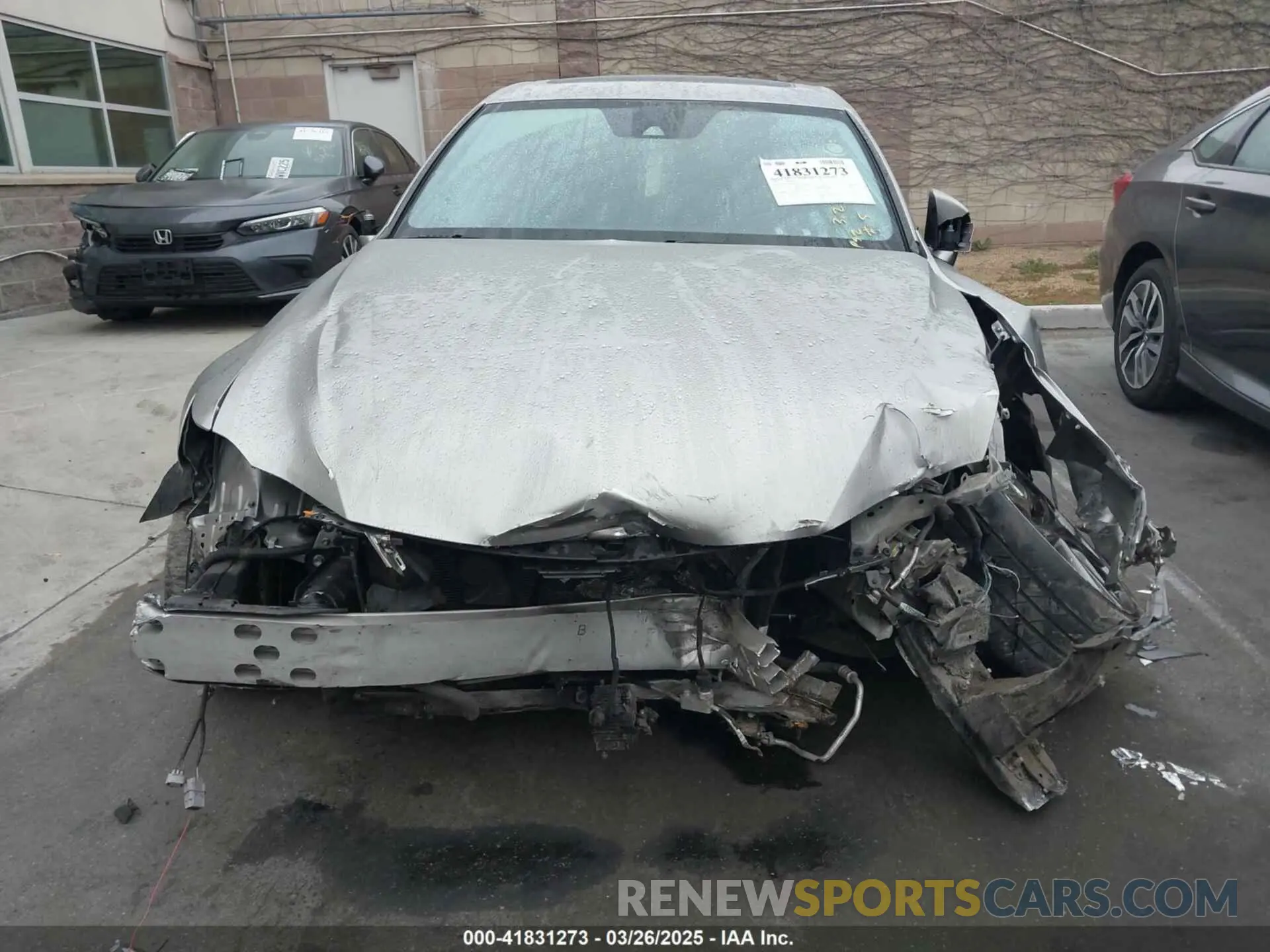 13 Photograph of a damaged car JTHBA1D21K5088150 LEXUS IS 300 2019