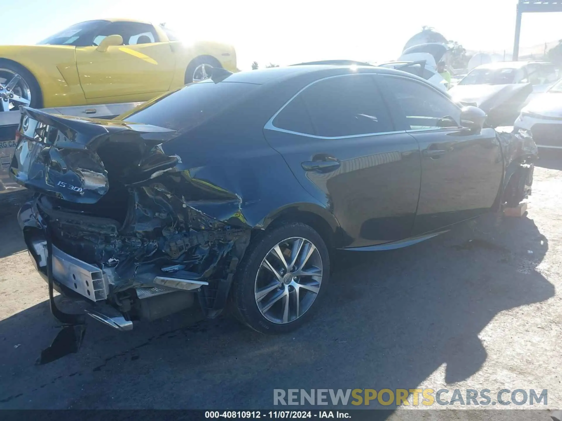 4 Фотография поврежденного автомобиля JTHBA1D23K5099666 LEXUS IS 300 2019