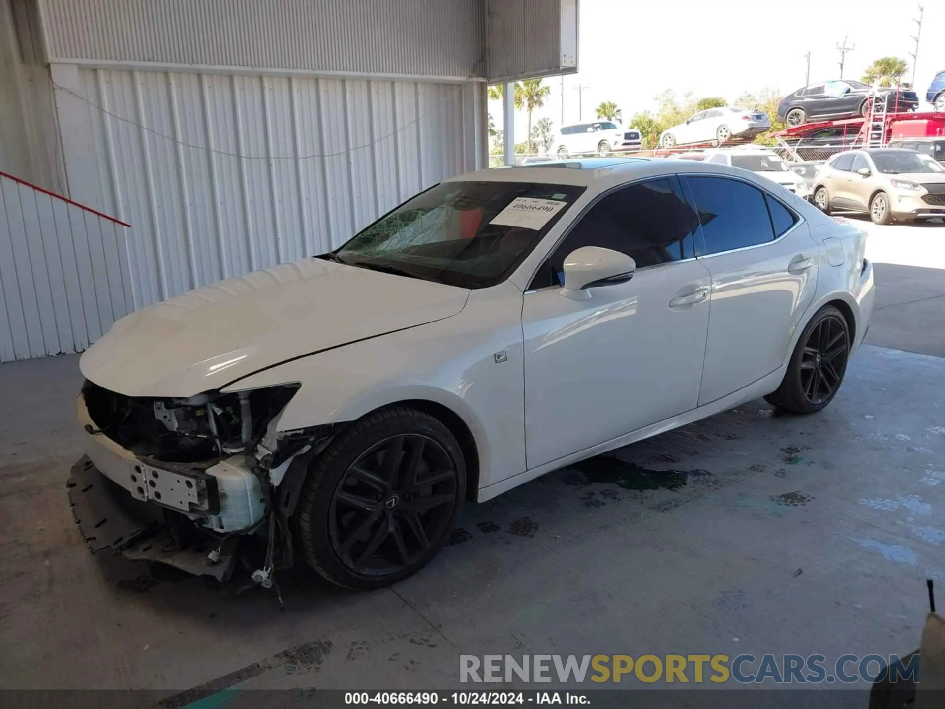 2 Фотография поврежденного автомобиля JTHBA1D26K5090878 LEXUS IS 300 2019