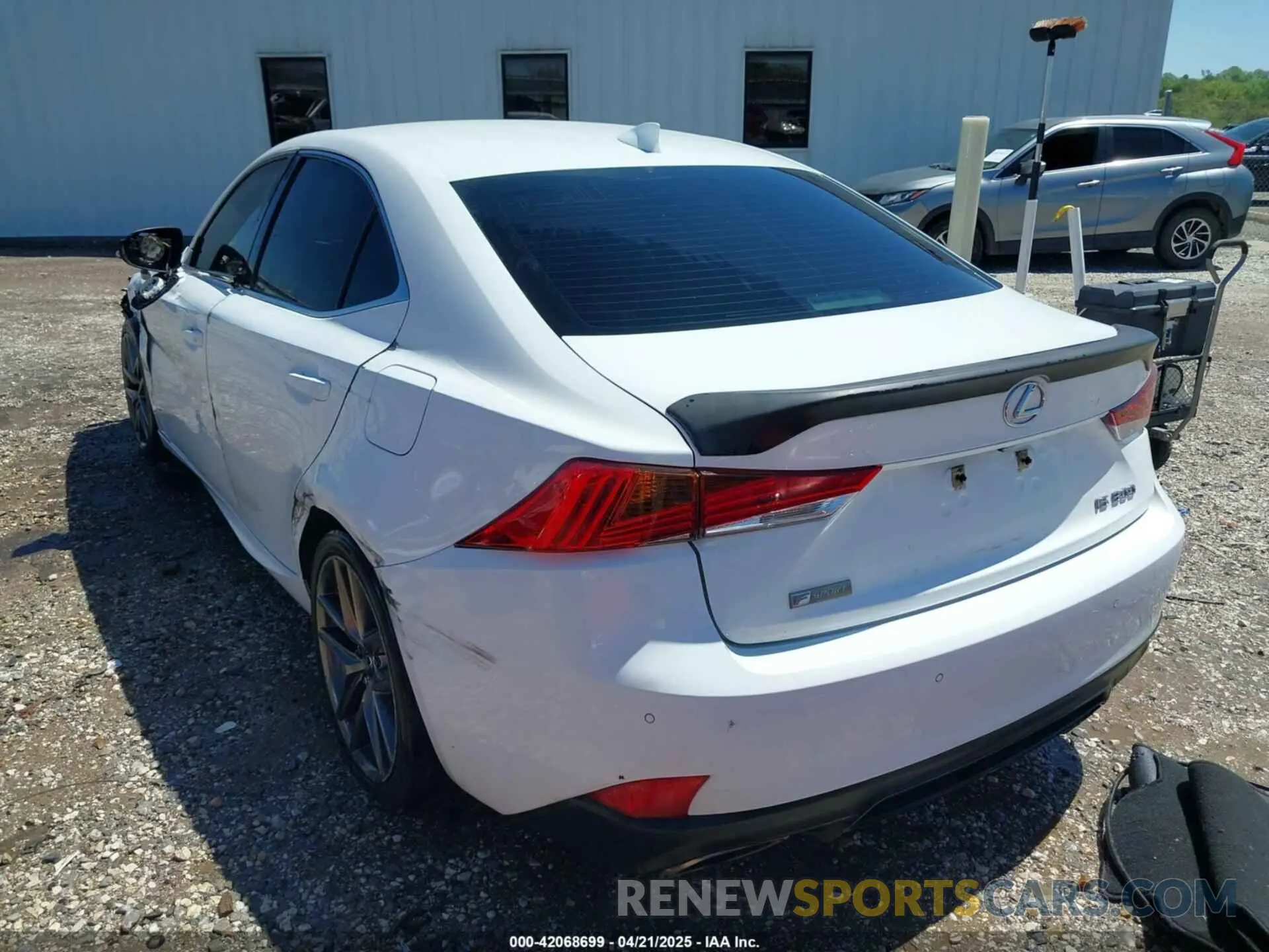 3 Photograph of a damaged car JTHBA1D26K5093781 LEXUS IS 300 2019