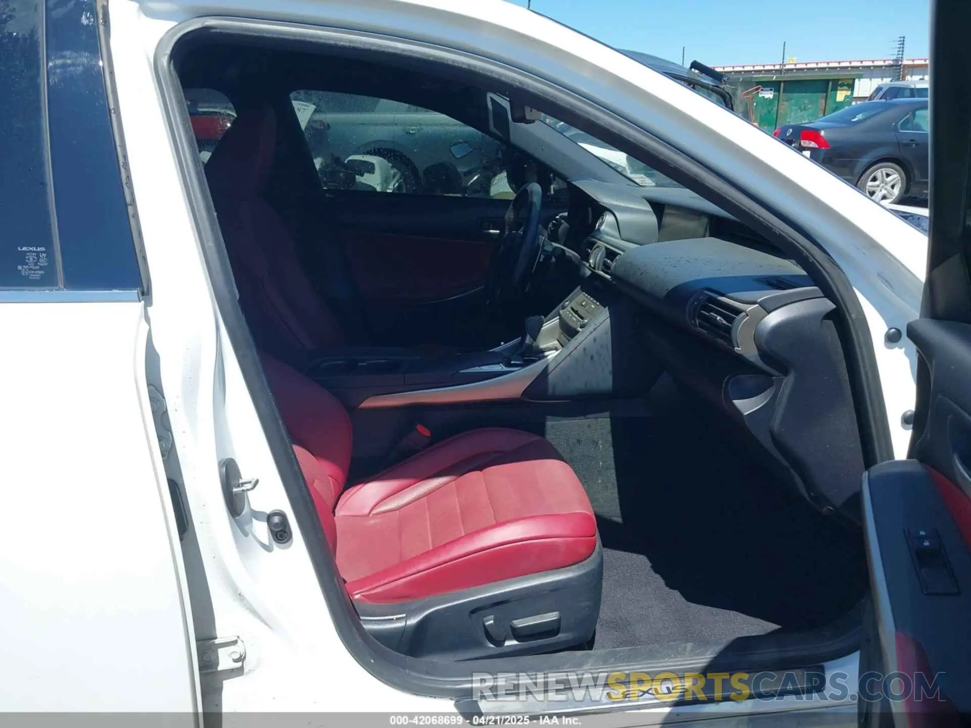 5 Photograph of a damaged car JTHBA1D26K5093781 LEXUS IS 300 2019
