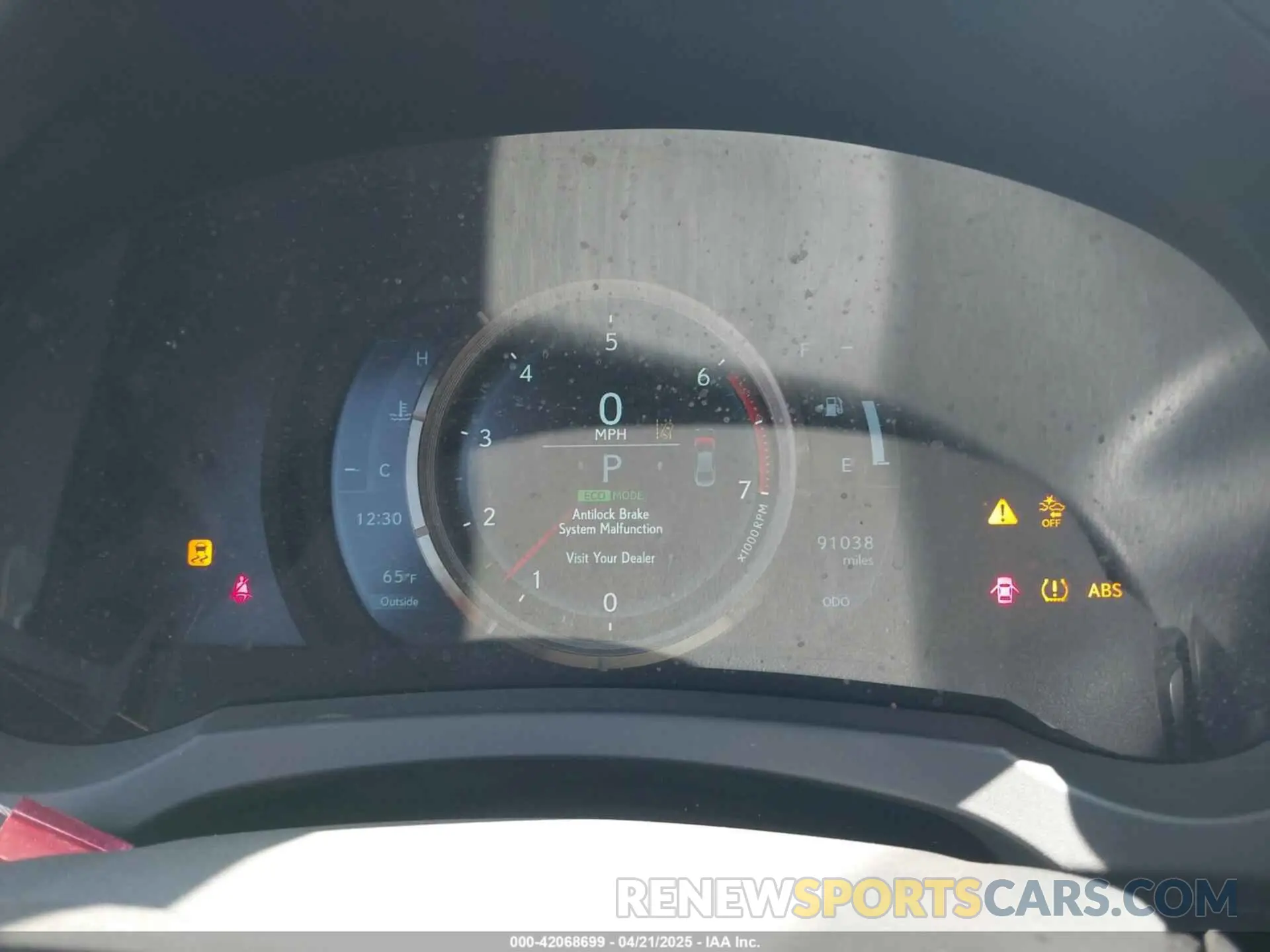7 Photograph of a damaged car JTHBA1D26K5093781 LEXUS IS 300 2019