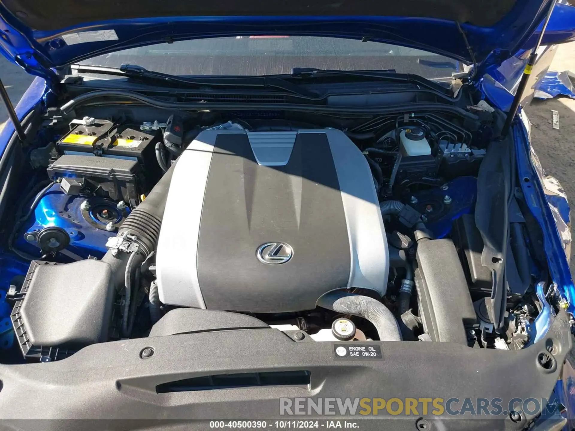10 Photograph of a damaged car JTHC81D21K5035982 LEXUS IS 300 2019