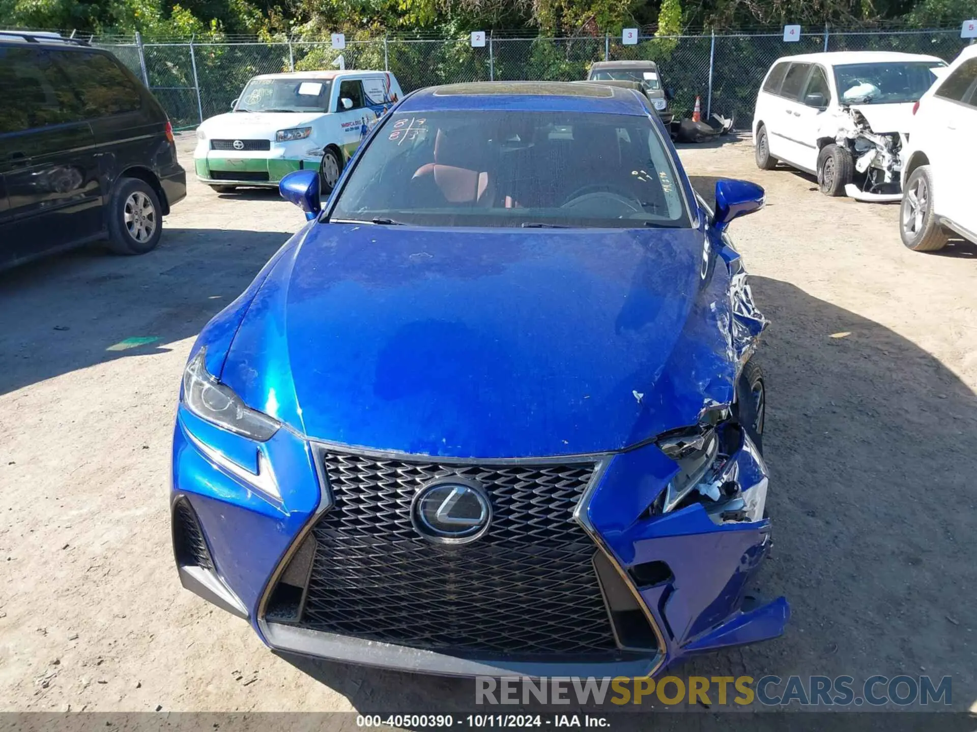 12 Photograph of a damaged car JTHC81D21K5035982 LEXUS IS 300 2019