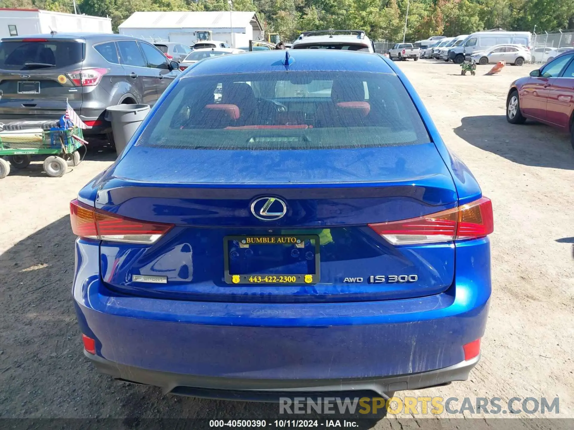 16 Photograph of a damaged car JTHC81D21K5035982 LEXUS IS 300 2019