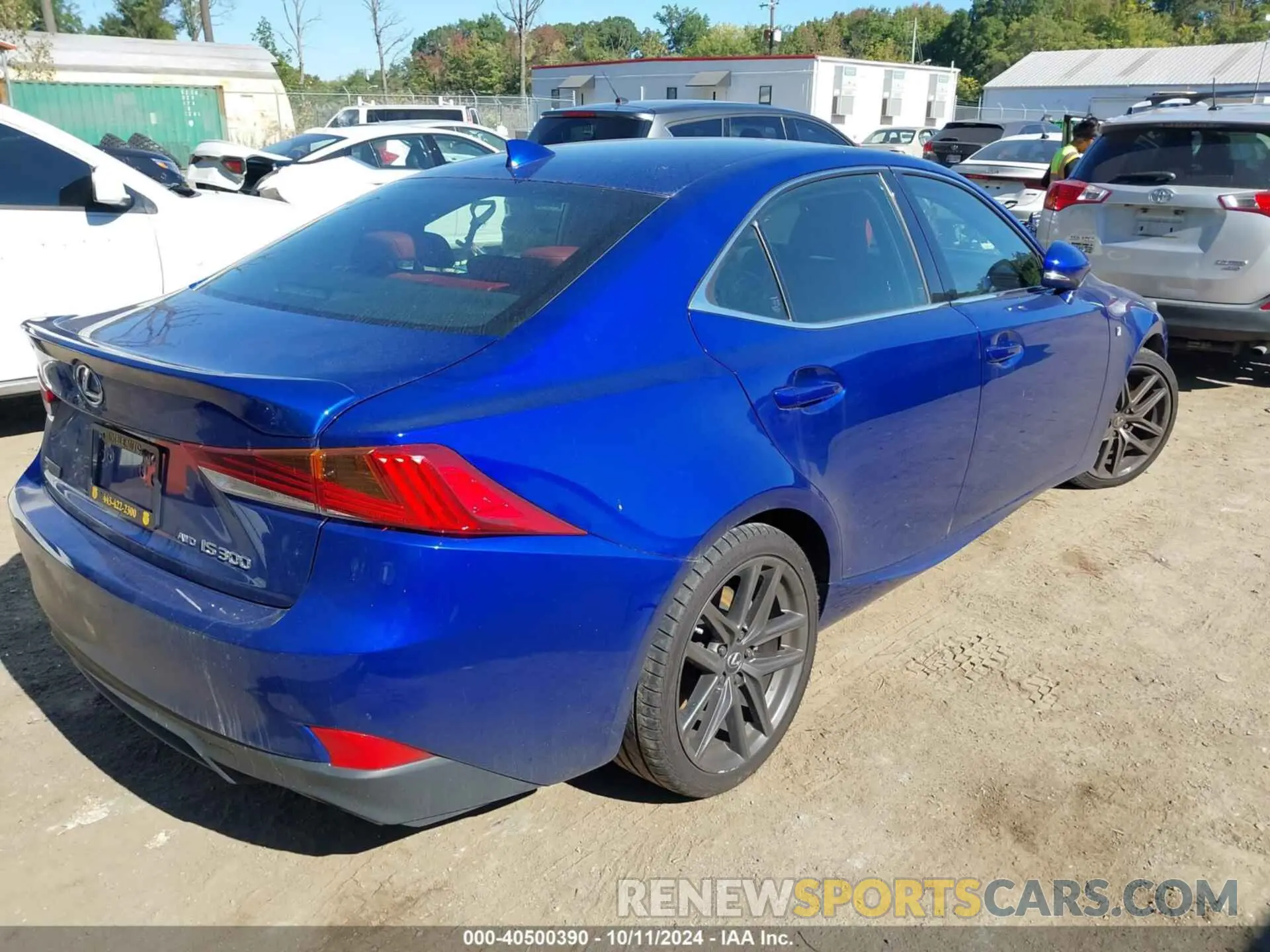 4 Photograph of a damaged car JTHC81D21K5035982 LEXUS IS 300 2019
