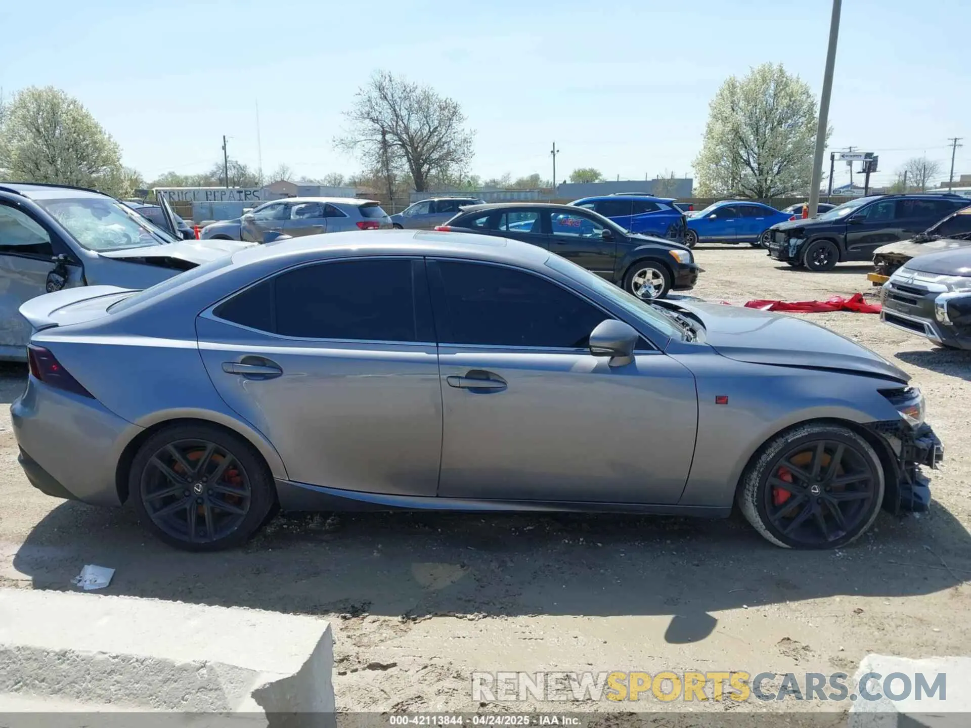 13 Photograph of a damaged car JTHC81D25K5034043 LEXUS IS 300 2019