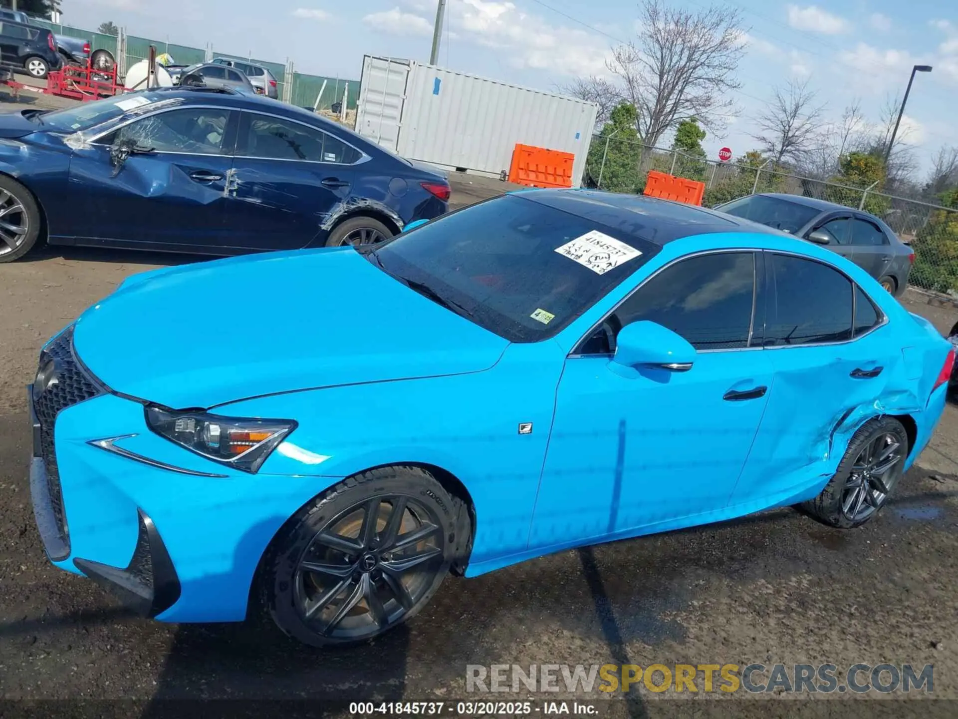 14 Photograph of a damaged car JTHC81D26K5036447 LEXUS IS 300 2019