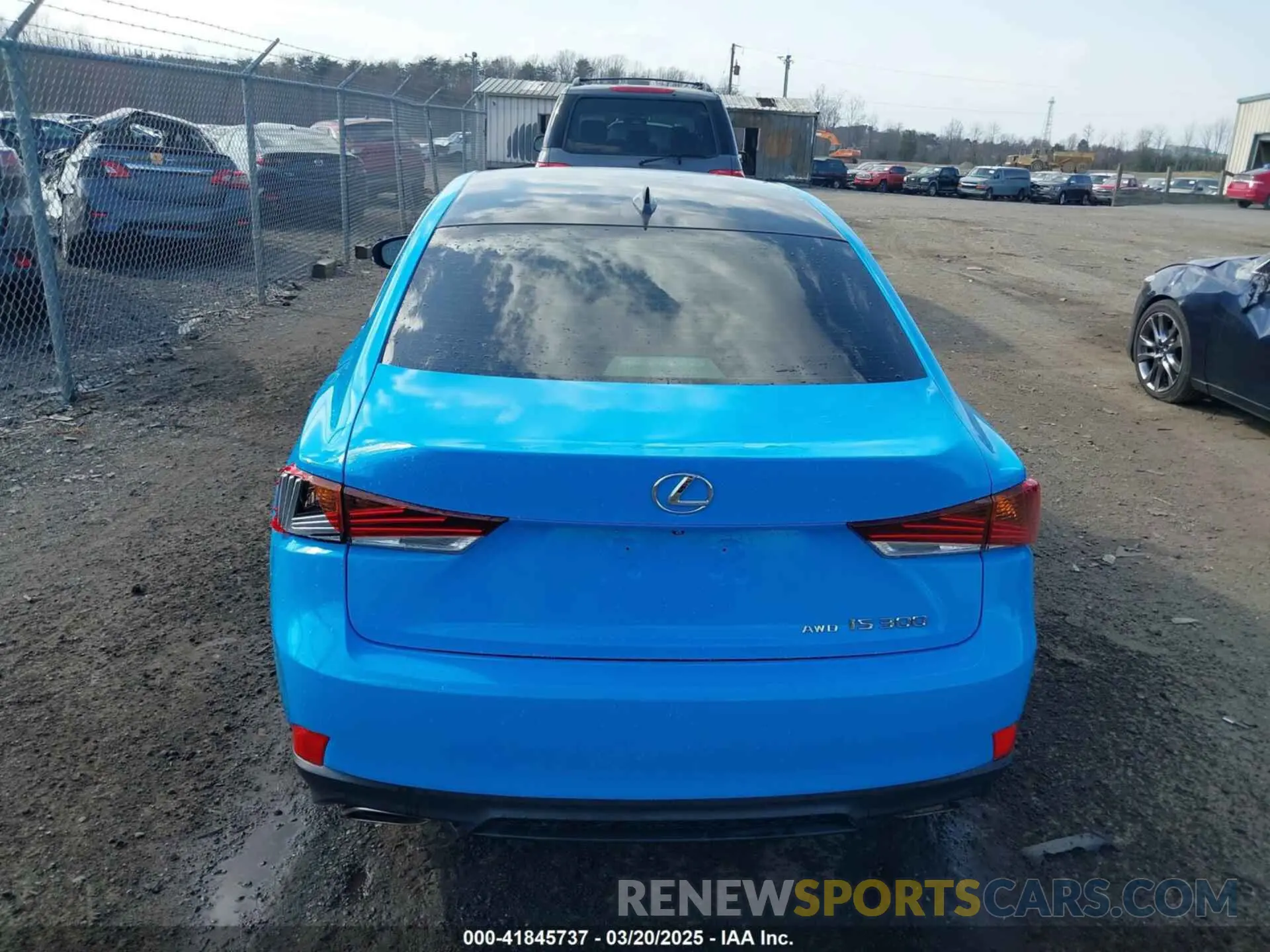 16 Photograph of a damaged car JTHC81D26K5036447 LEXUS IS 300 2019