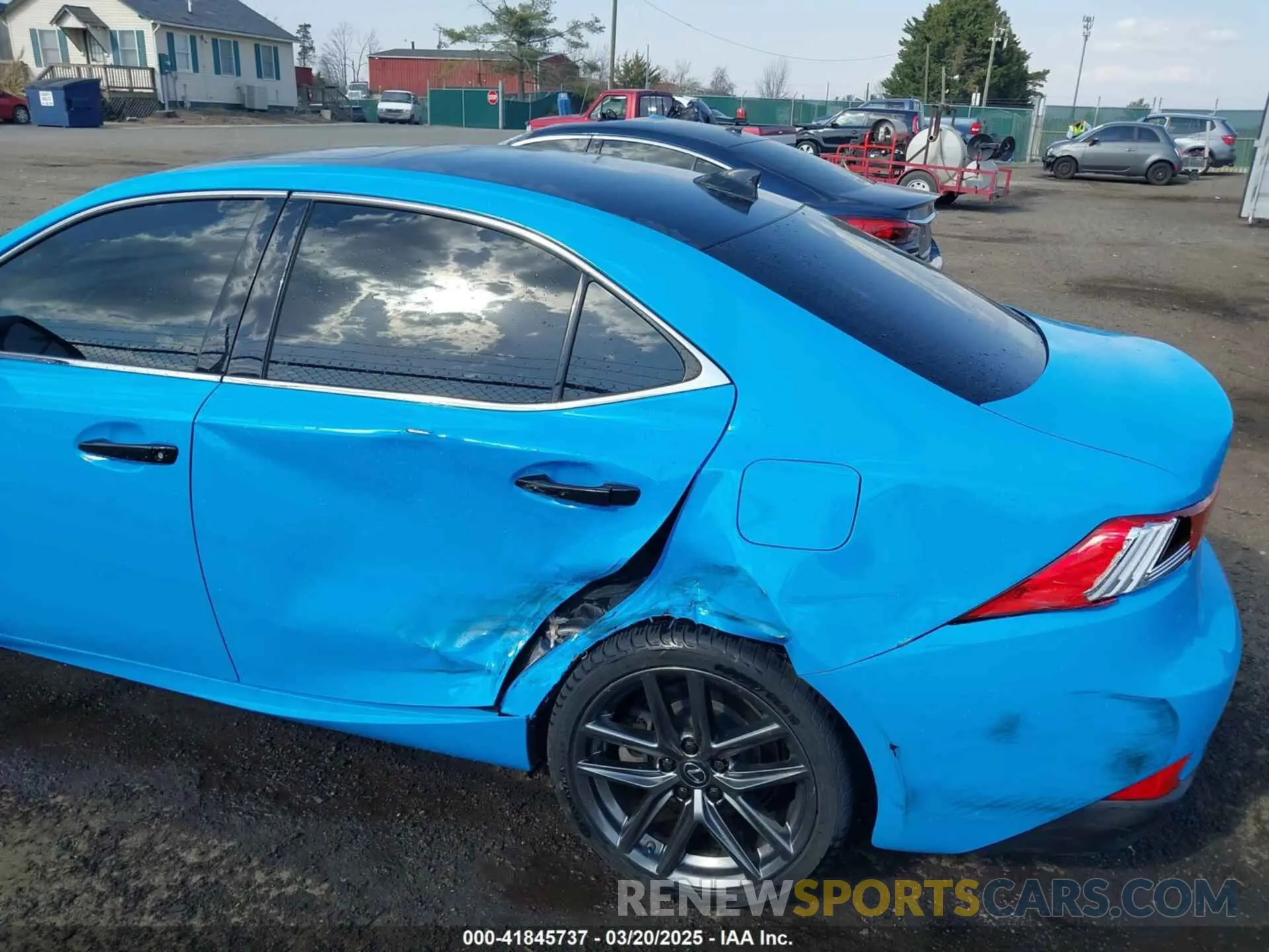 6 Photograph of a damaged car JTHC81D26K5036447 LEXUS IS 300 2019