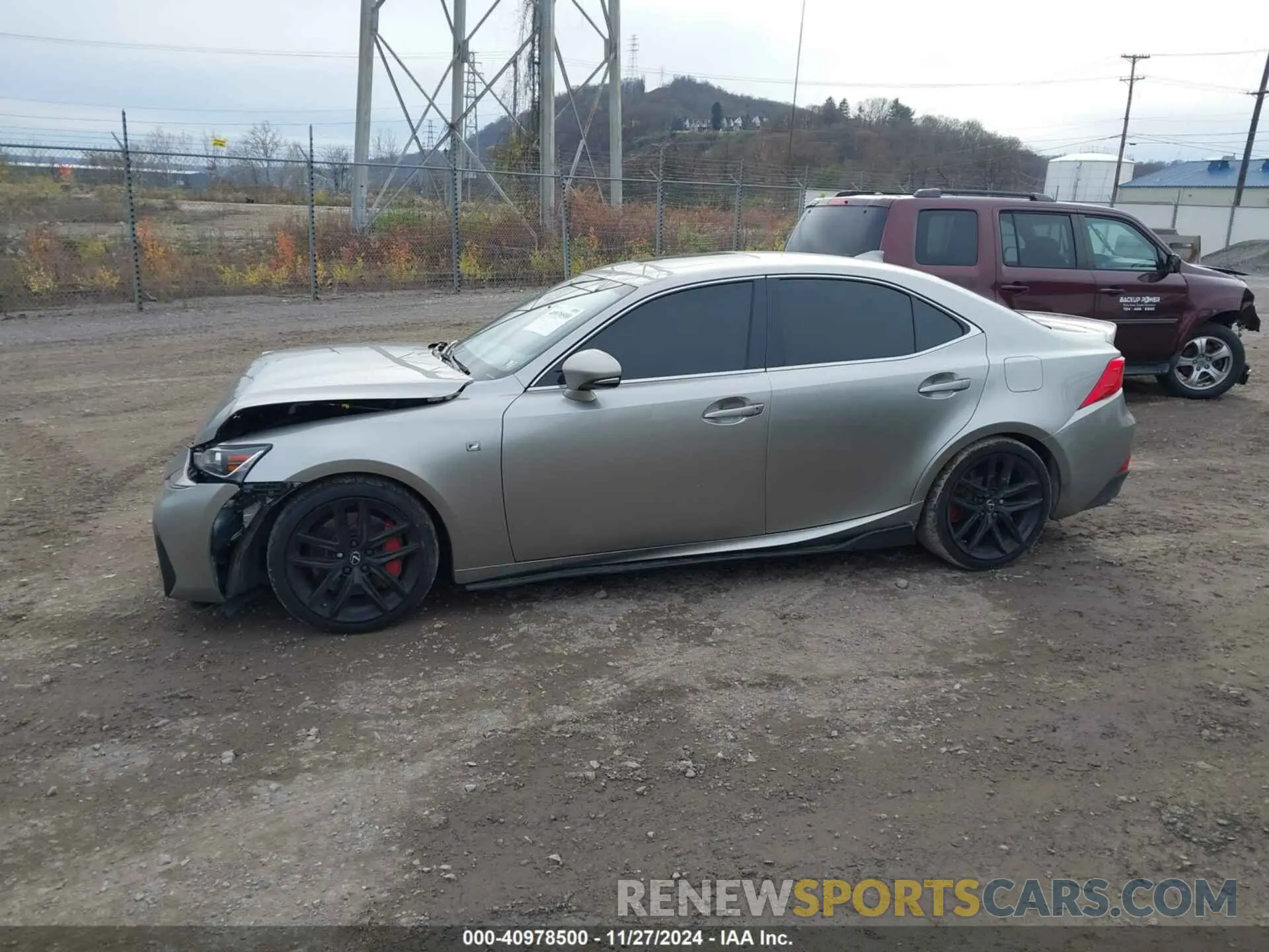 15 Photograph of a damaged car JTHC81D28K5036577 LEXUS IS 300 2019