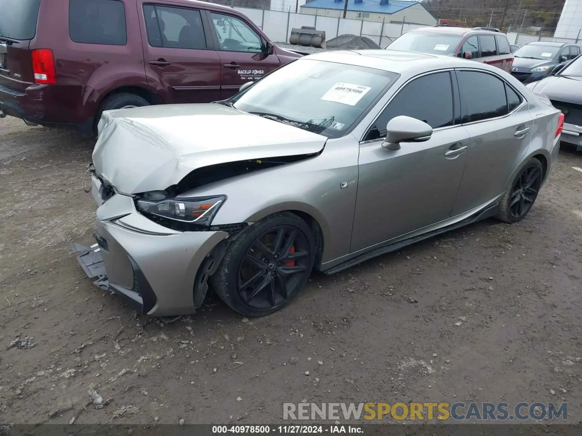 2 Photograph of a damaged car JTHC81D28K5036577 LEXUS IS 300 2019