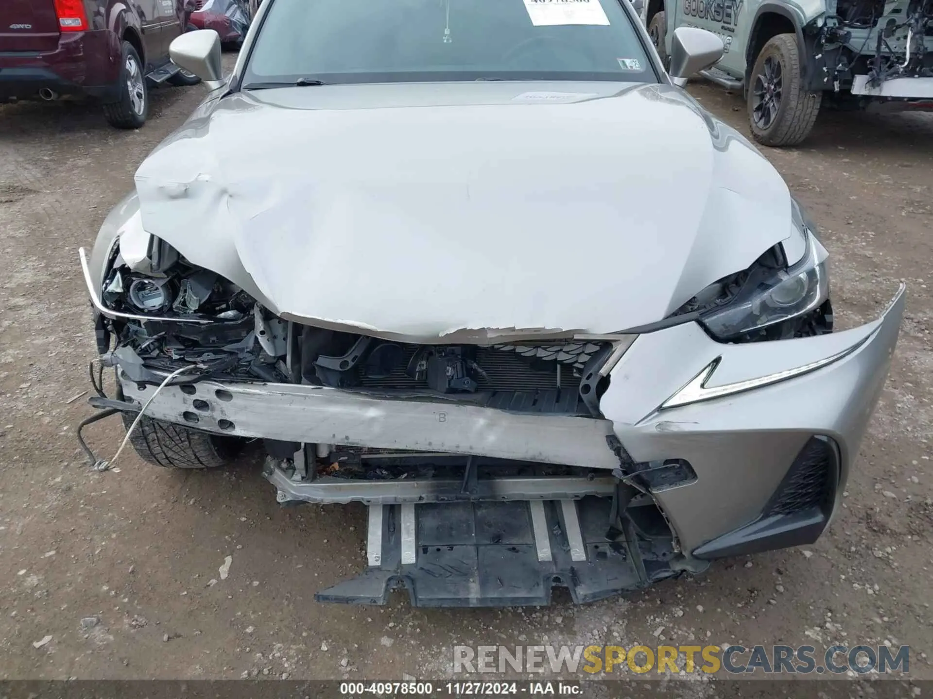 6 Photograph of a damaged car JTHC81D28K5036577 LEXUS IS 300 2019