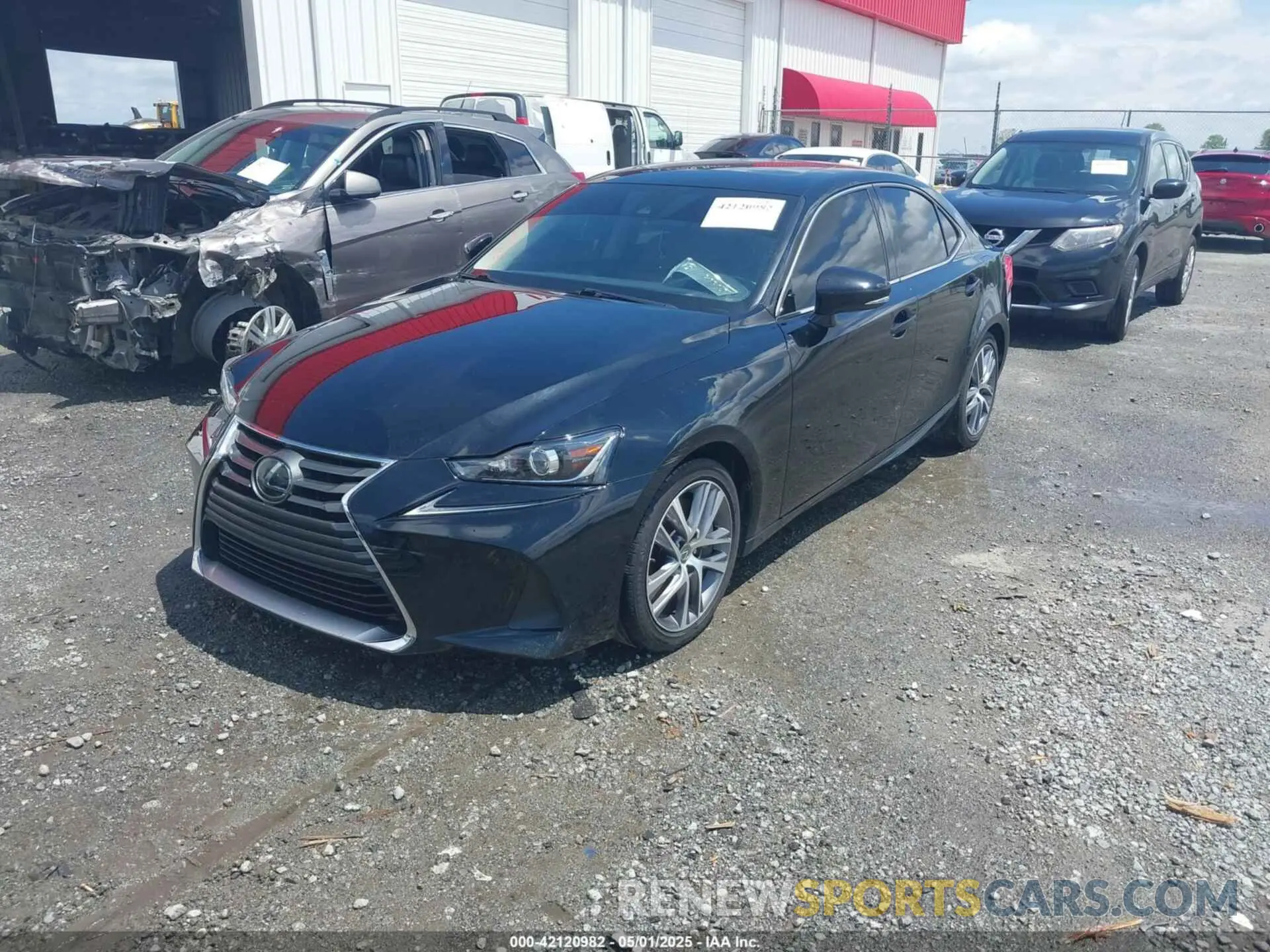 2 Photograph of a damaged car JTHAA1D24L5108386 LEXUS IS 300 2020